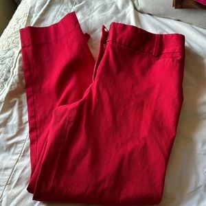 Talbots Petites Red pants size 8P